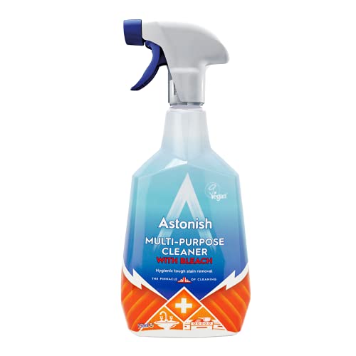 Astonish Stubborn Stain Removing Multi-Purpose Cleaner Spray with Bleach, 750ml