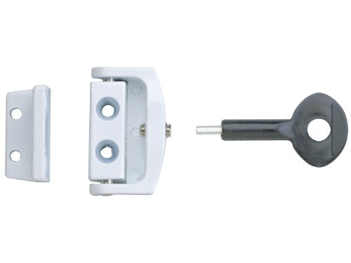Yale P-2P113-WE-2 Security Lock, White Finish, Pack of 2
