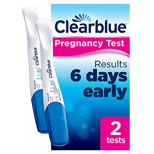 Clearblue Pregnancy Test - Ultra Early (10 mIU), Results 6 Days Early, 2 Tests