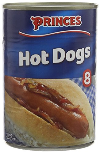 Princes 8 Hot Dogs in Brine, 400g