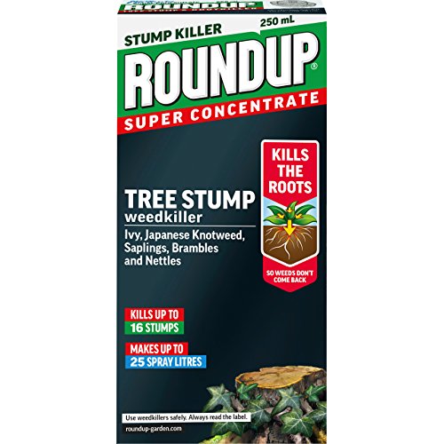 Roundup Tree Stump Weedkiller, Super Concentrate 250 ml